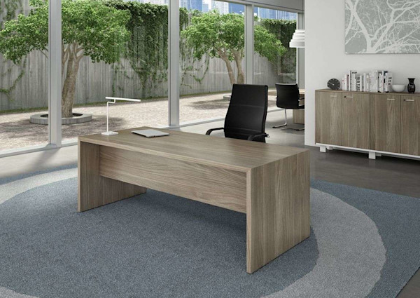 office desk and modern workstation