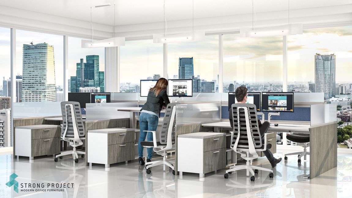 Modern office furniture product from StrongProject