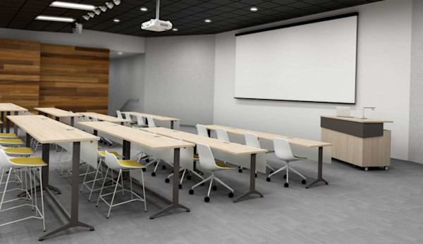 large training room