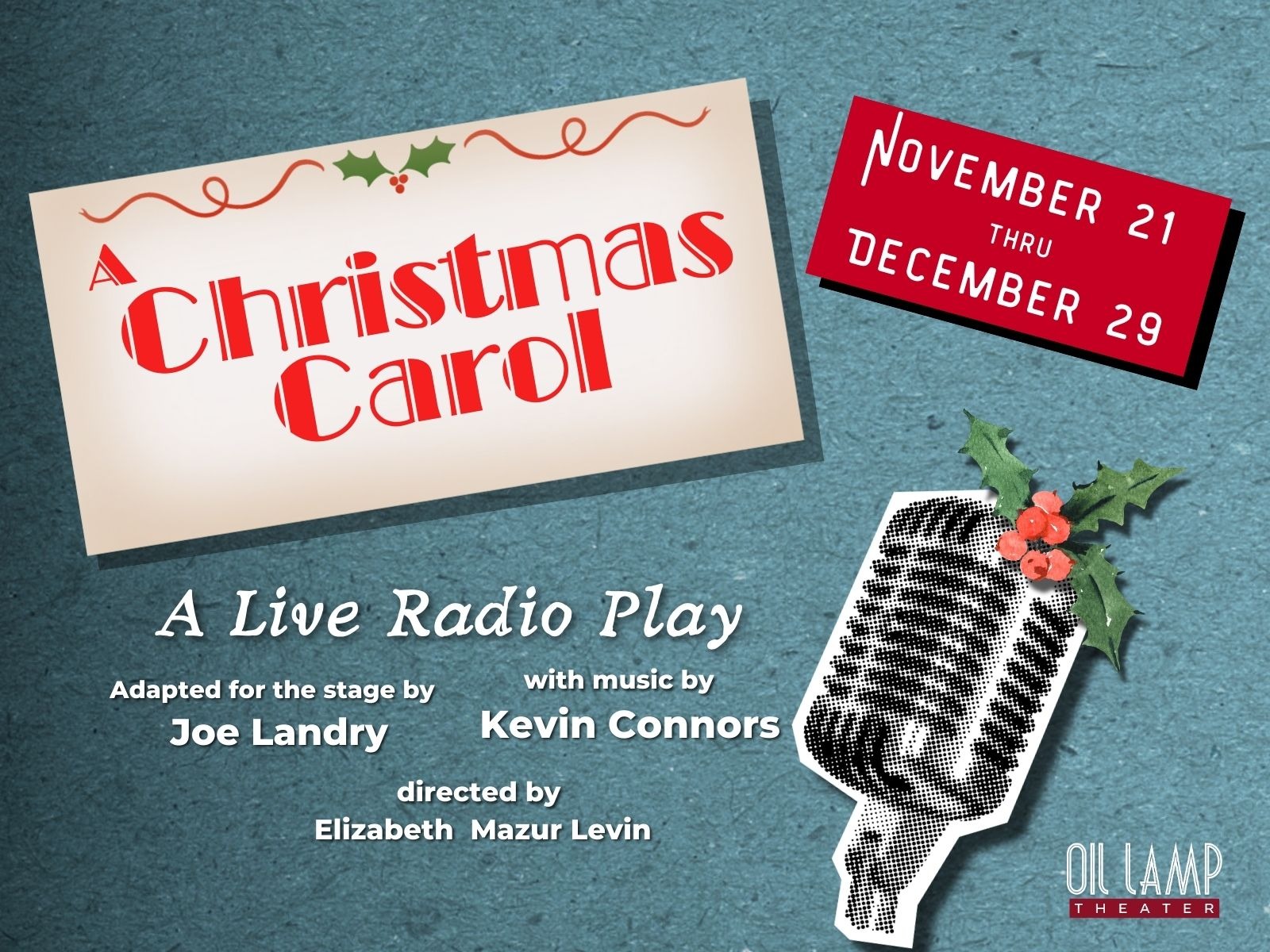 A Christmas Carol: A Live Radio Play tickets | Glenview | TodayTix
