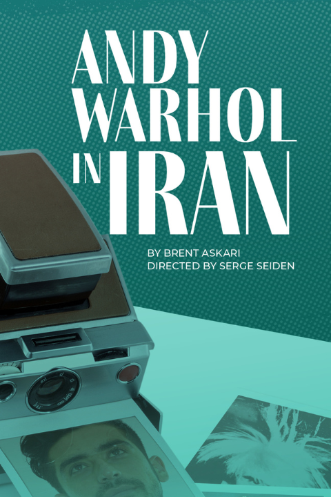 Andy Warhol in Iran show poster