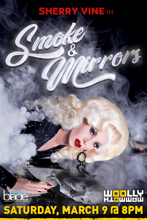 Sherry Vine: Smoke and Mirrors show poster