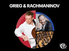 Production shot of Chicago Symphony Orchestra: Grieg & Rachmaninov in Vienna in Chicago.