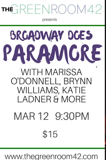 Broadway Does Paramore tickets