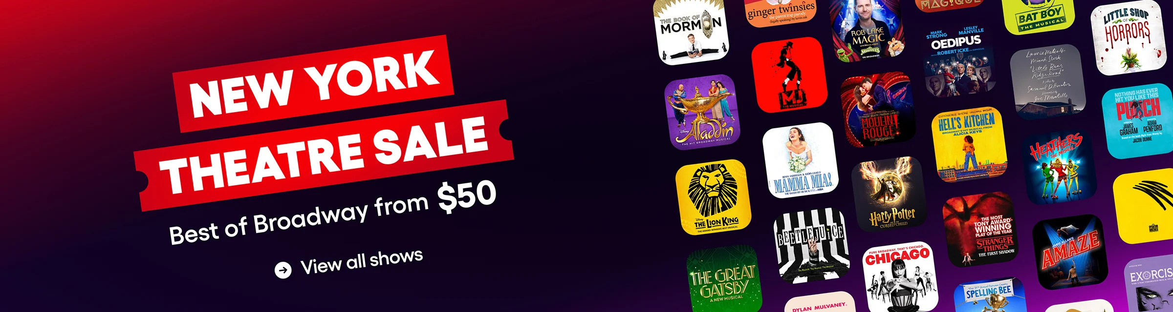 New York theatre sale