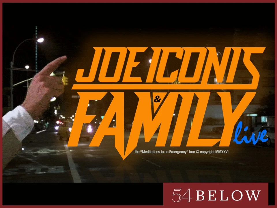 Joe Iconis & Family: What to expect - 1