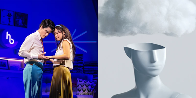 The robots with feelings duo: Maybe Happy Ending and Marjorie Prime