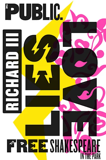 RICHARD III - General Entry - Free Shakespeare in the Park Tickets
