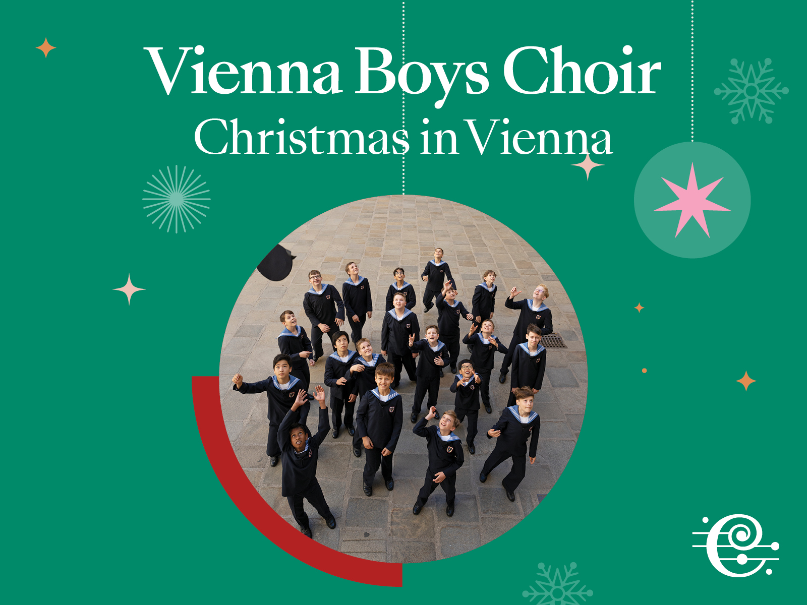 Production shot of Vienna Boys Choir: Christmas in Vienna in Chicago.
