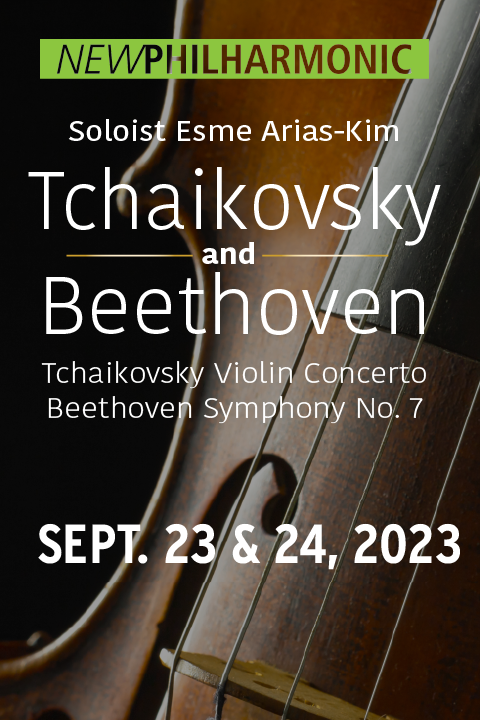 New Philharmonic: Tchaikovsky and Beethoven show poster