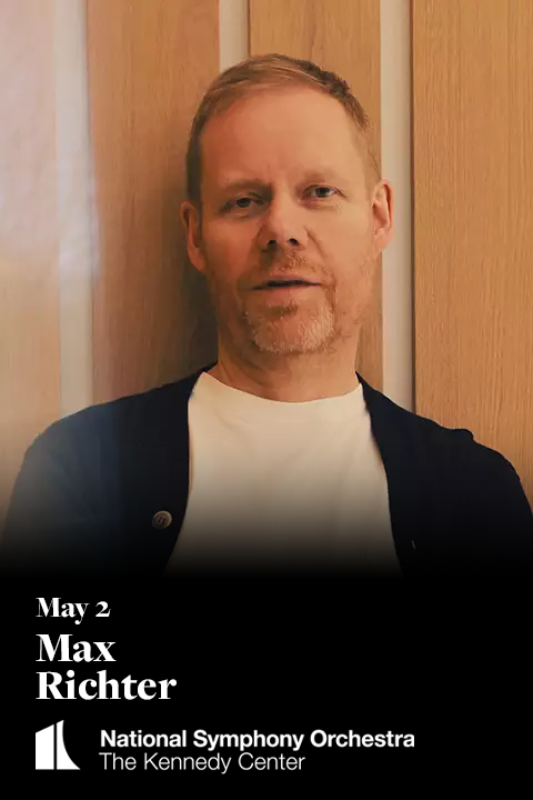 Max Richter with the American Contemporary Music Ensemble show poster