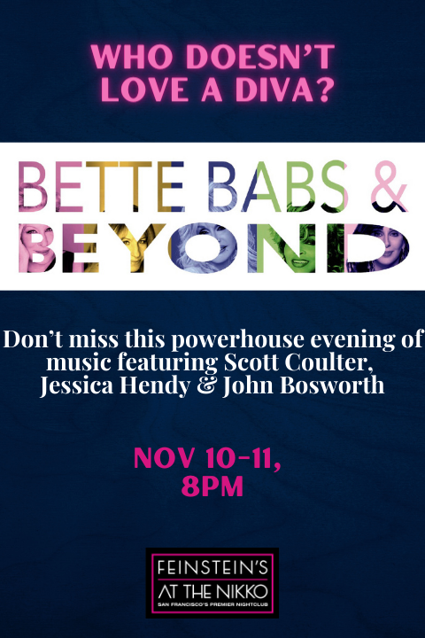 Bette, Babs & Beyond show poster