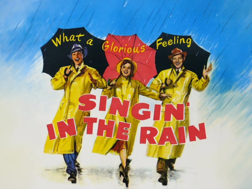 Production photo of Singin' in the Rain in Concert in Los Angeles.