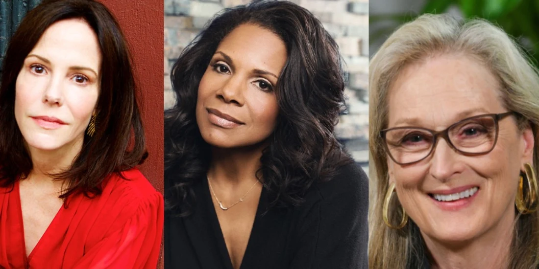 Photo credit: Mary-Louise Parker, Audra McDonald and Meryl Streep (Photos courtesy of IBDB and Rex/Shutterstock)