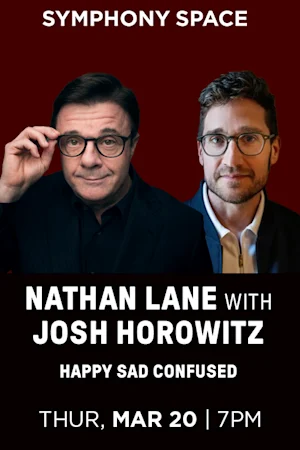 Nathan Lane with Josh Horowitz