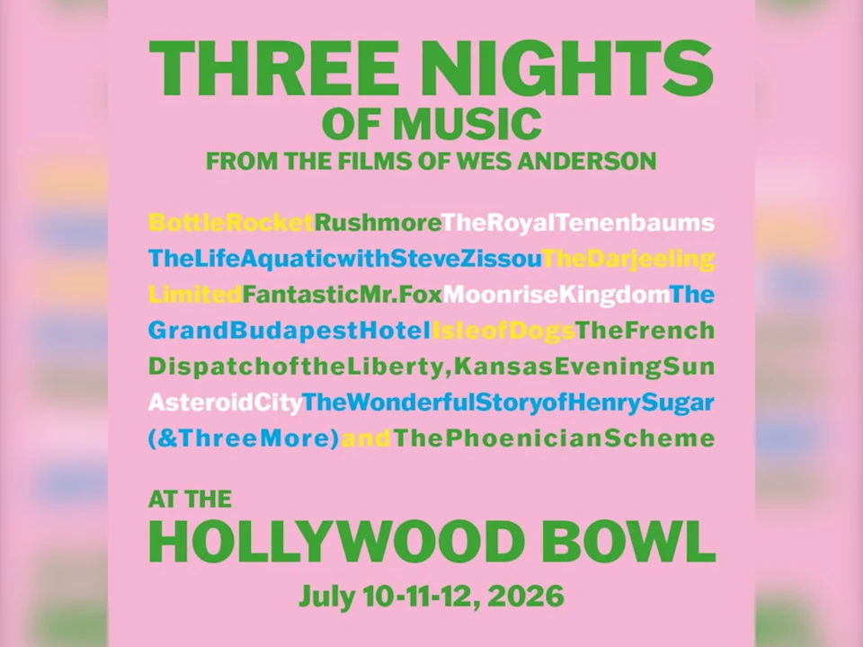 Music from the Films of Wes Anderson: What to expect - 1