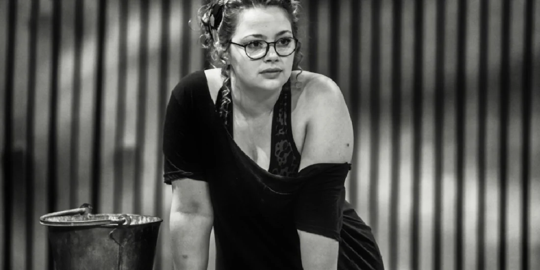 Photo credit: Carrie Hope Fletcher in Cinderella rehearsals (Photo courtesy of Cinderella)