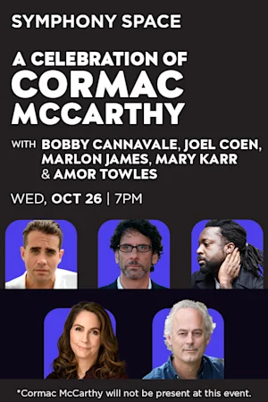 A Celebration of Cormac McCarthy Tickets
