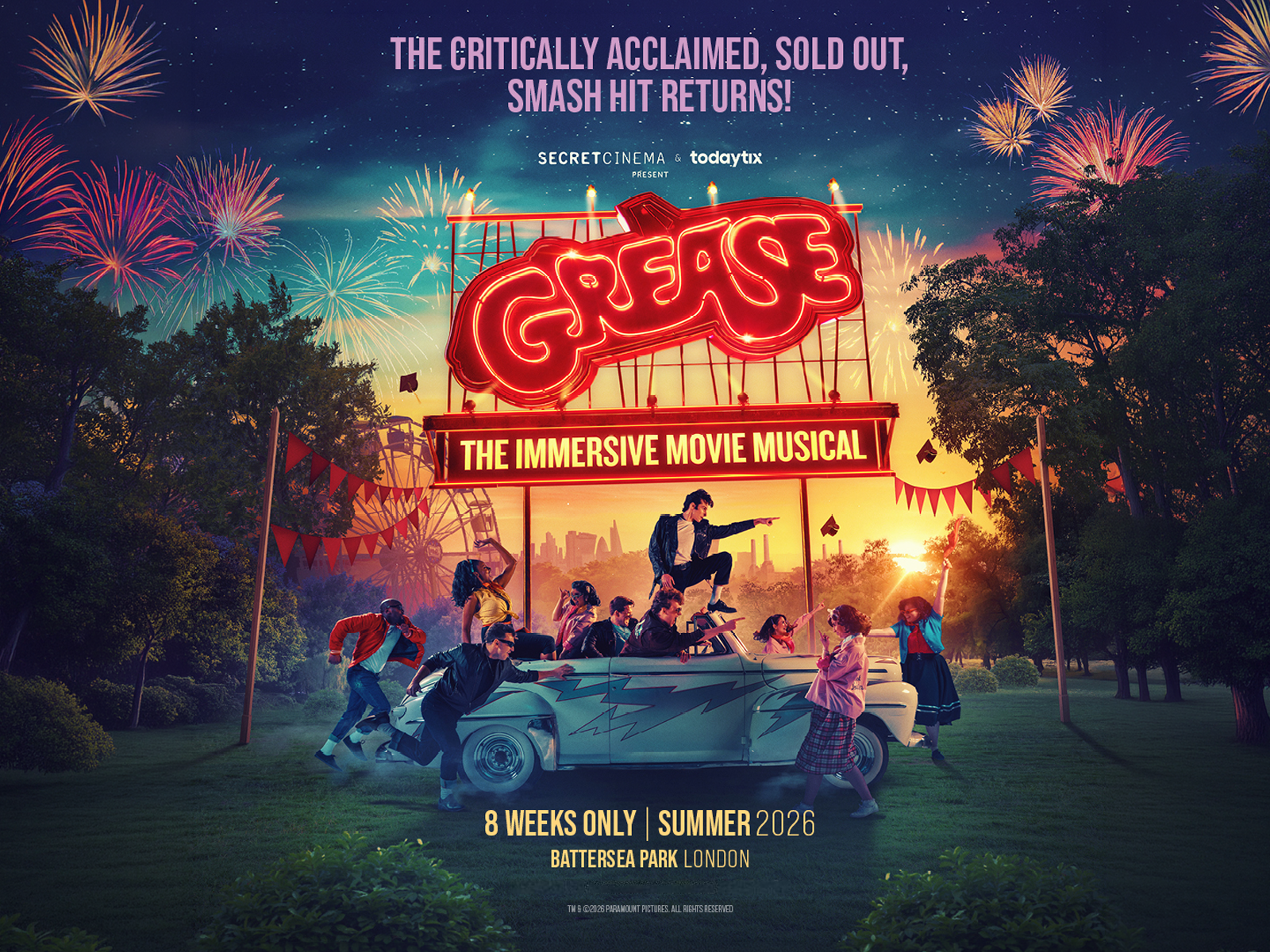 Grease: The Immersive Movie Musical: What to expect - 1