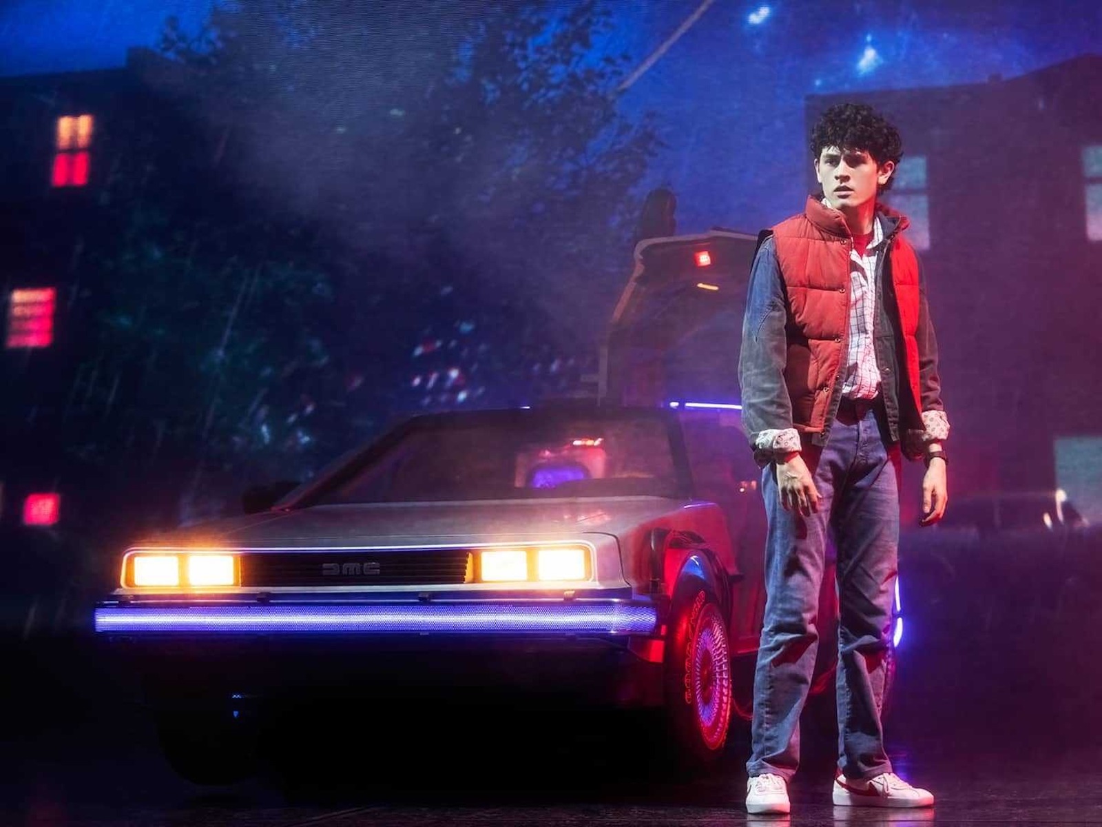 Back to the Future Musical: Michael J Fox Attends Broadway Show