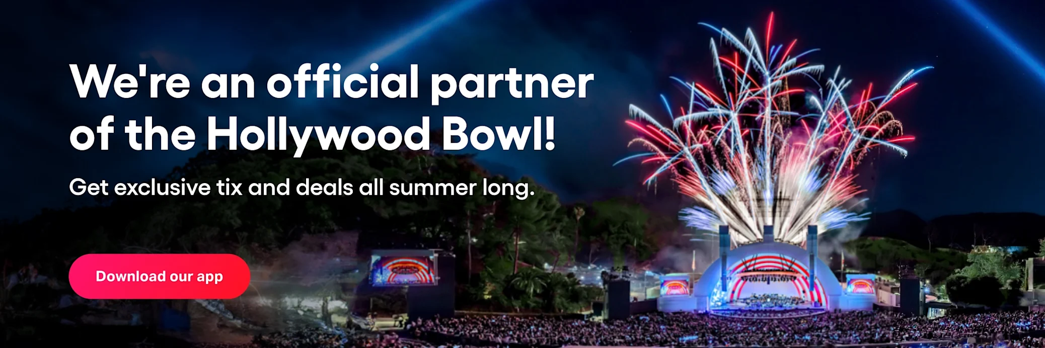 Hollywood Bowl Book tickets TodayTix