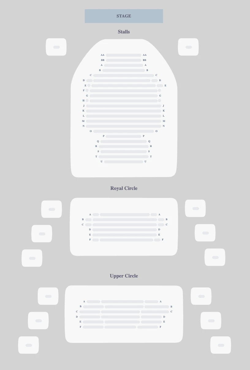 Duke of York's Theatre seating plan