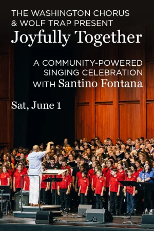 Joyfully Together: A Community-Powered Singing Celebration with Santino Fontana