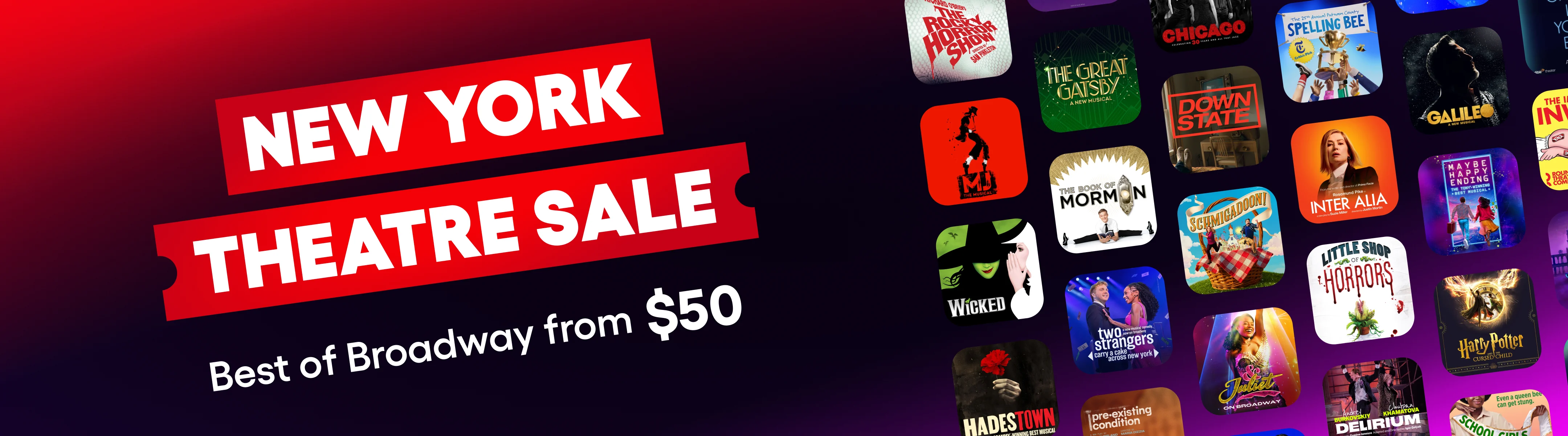 NY | TT | NYC Location Category Banner | New York Theatre Sale