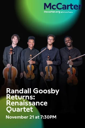 Randall Goosby Returns: Renaissance Quartet