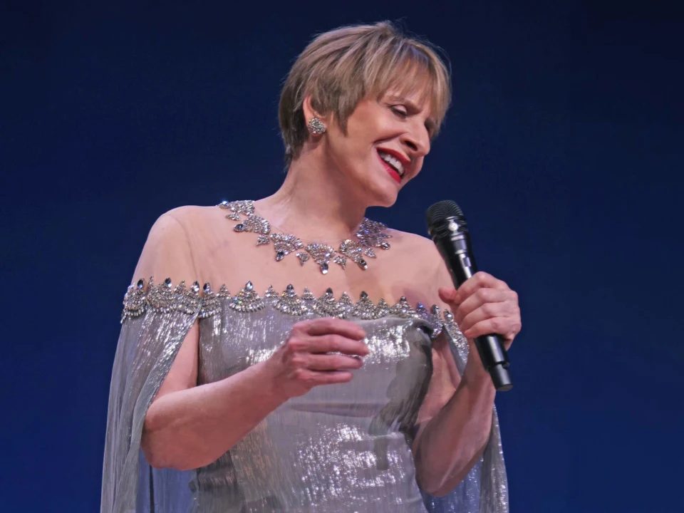 Production photo of Patti LuPone A Life in Notes in North Bethesda.