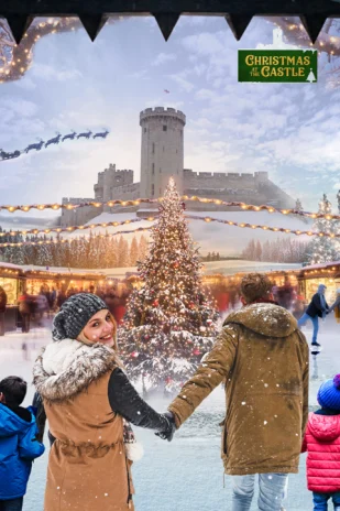 Christmas at the Castle - Christmas Entry & Light Trail Tickets