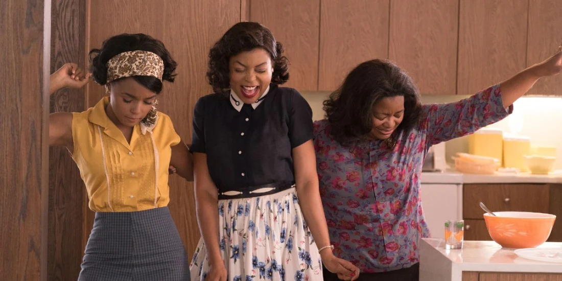 Photo credit: Janelle Monae, Taraji P. Henson, Octavia Spencer in Hidden Figures (Photo by Hopper Stone, courtesy of 20th Century Fox 2000 Pictures)