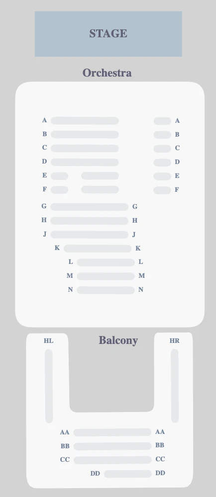 Repertorio Español / Spanish Theatre Repertory seating plan