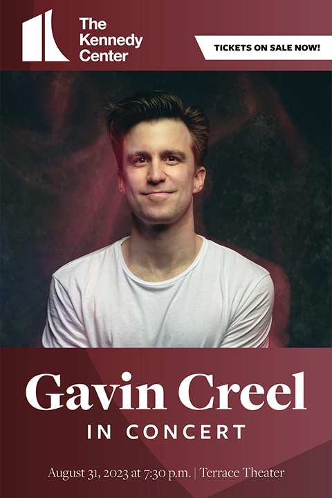 Gavin Creel in Concert show poster