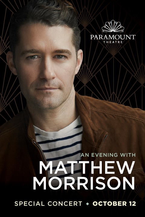 An Evening With Matthew Morrison show poster