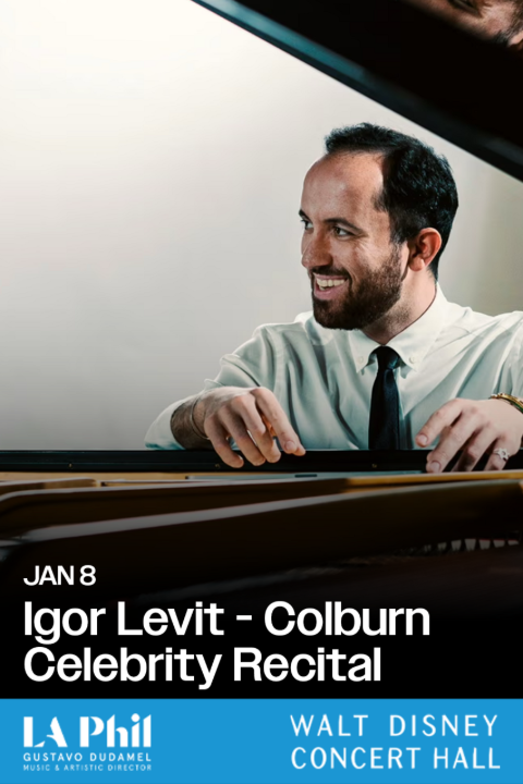 Igor Levit Colburn Celebrity Recital in Los Angeles