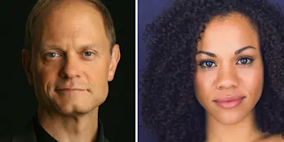 David Hyde Pierce & Alysha Deslorieux
