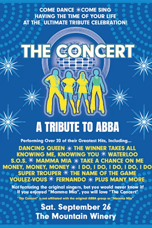 The Concert: A Tribute to ABBA tickets