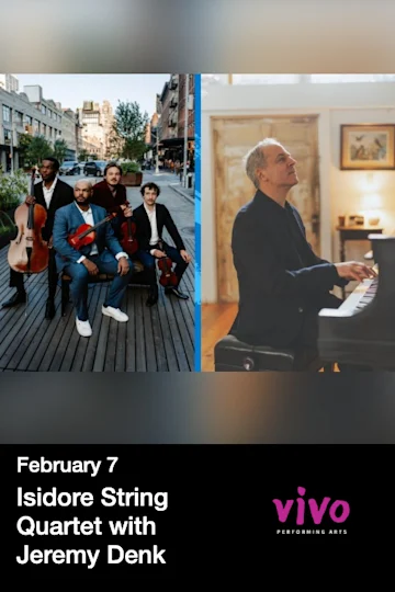 Isidore String Quartet with Jeremy Denk tickets
