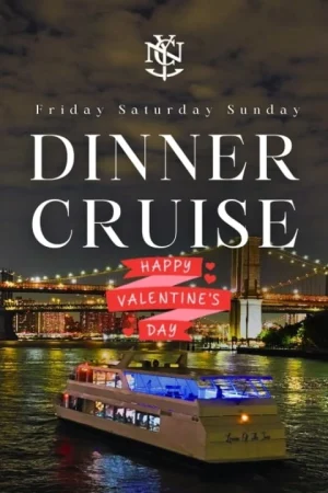 Hudson River Love: Valentine's Dinner Cruises in NYC