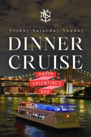 Hudson River Love: Valentine's Dinner Cruises in NYC Tickets