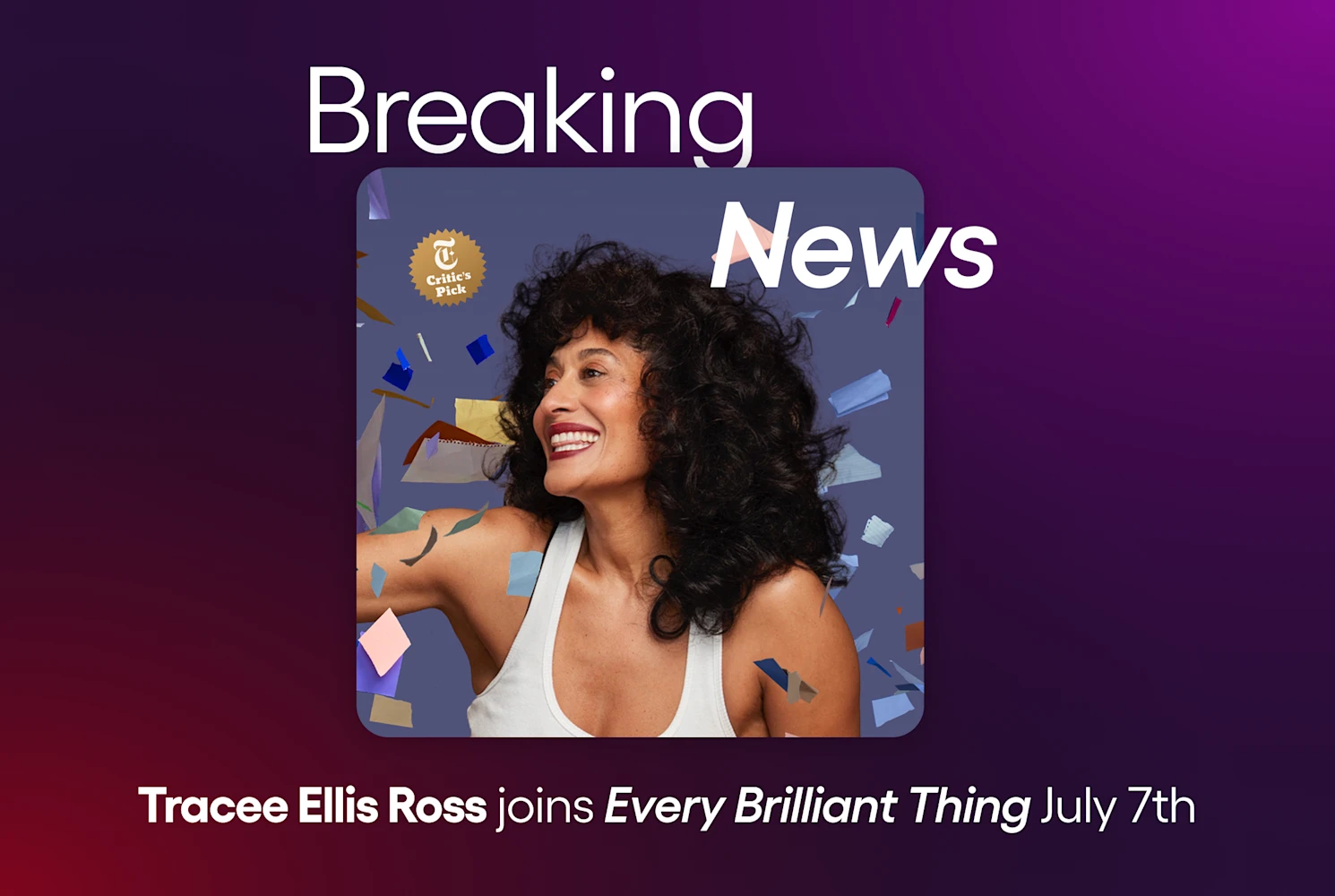 Every Brilliant Thing: What to expect - 1