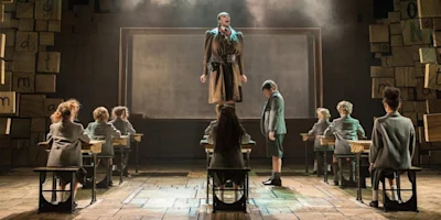 Photo credit: Matilda the Musical cast (Photo by Manuel Harlan)