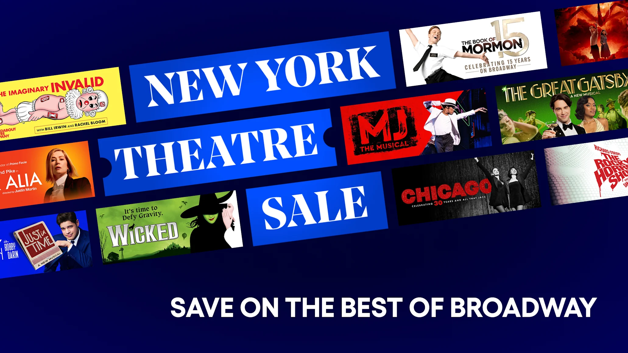 Banner image for Shop top deals in the New York Theatre Sale