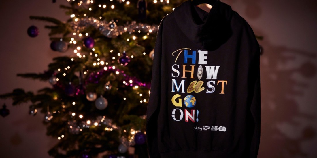 Photo credit: The Show Must Go On Hoodie (Photo courtesy of RAW PR)