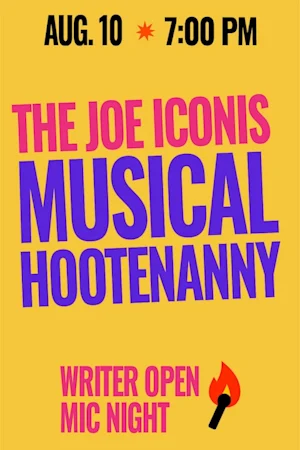 The Joe Iconis Musical Hootenanny tickets