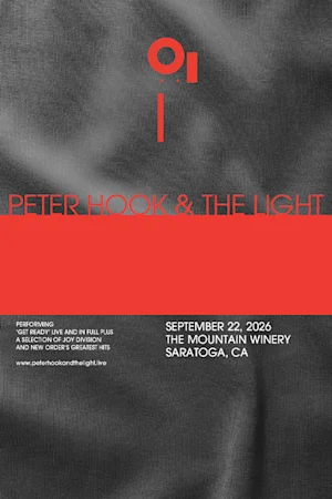 Peter Hook & The Light tickets
