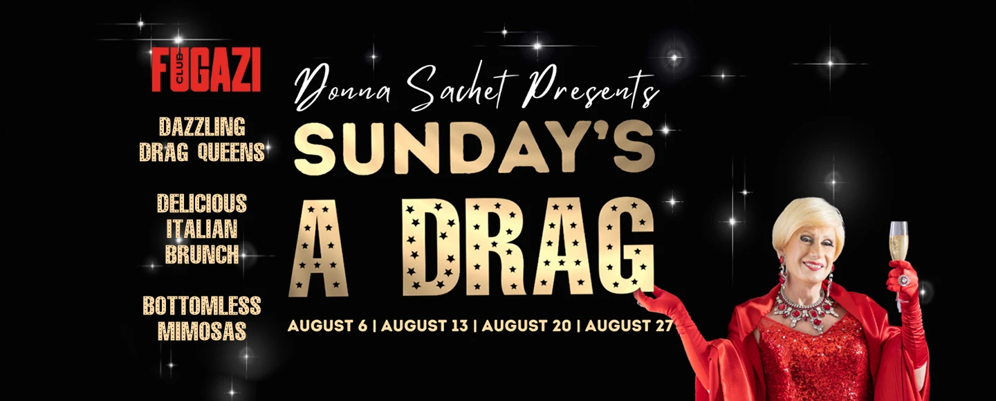 Donna Sachet Presents Sunday’s a Drag: What to expect - 1