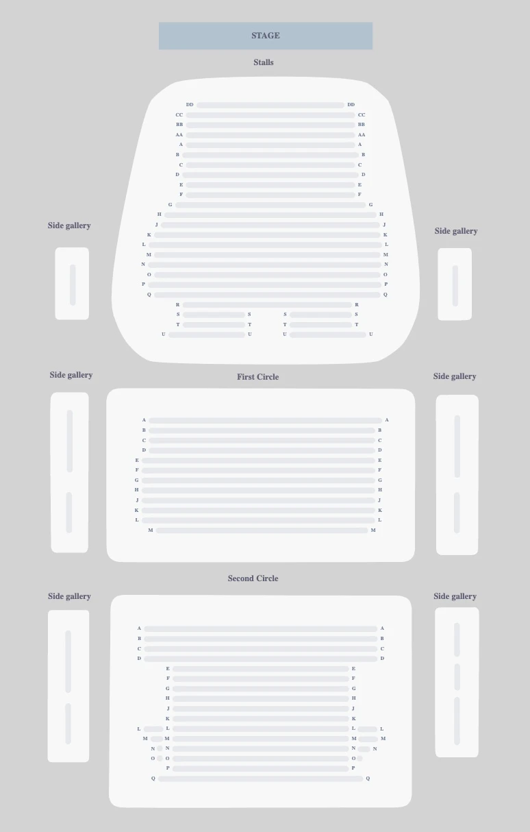 Sadler's Wells seating plan