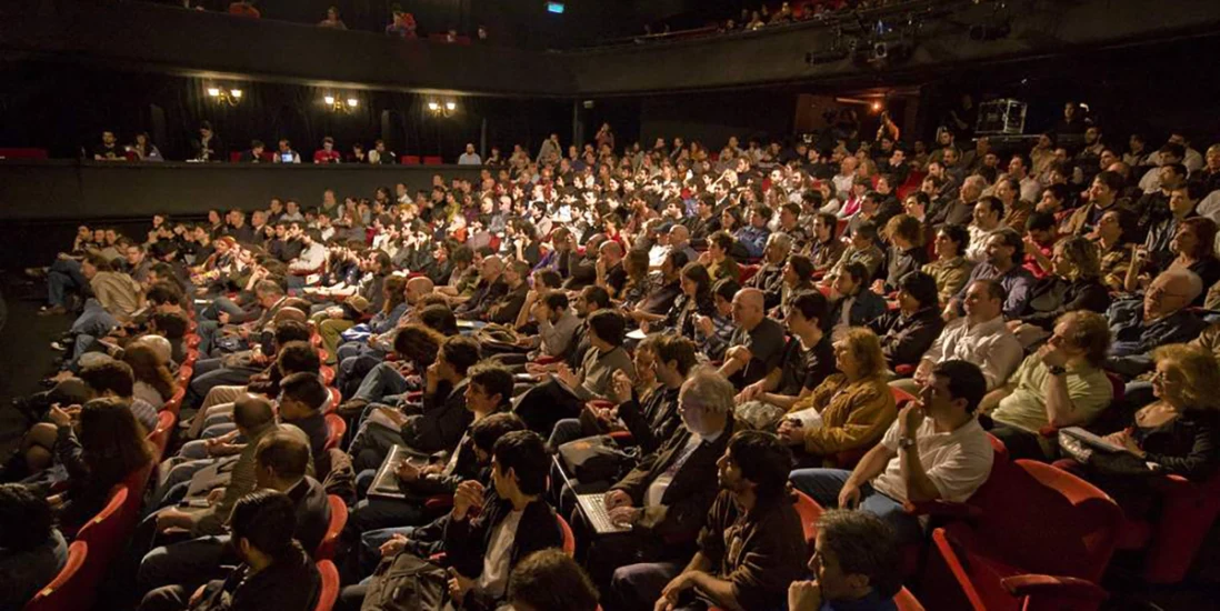 Photo credit: Audience fills the theatre (Photo by Wikimania 2009 on Flickr)